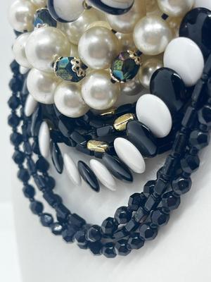 LOT 5: Vintage Beaded Necklace Lot: 1930's Art Glass and More!