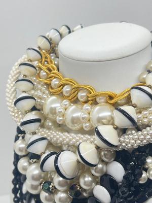 LOT 5: Vintage Beaded Necklace Lot: 1930's Art Glass and More!