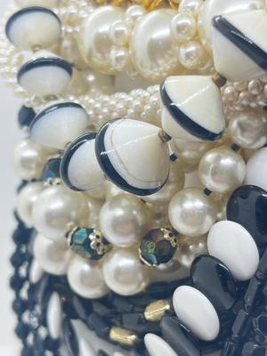LOT 5: Vintage Beaded Necklace Lot: 1930's Art Glass and More!