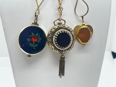 LOT 15: Collection of Vintage Pendant Watches - 23" and 24"
