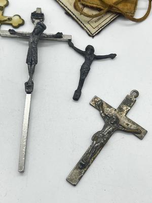 LOT 19: Religious Lot - Rosary, Pendants, Bracelet and More!