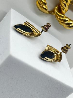 LOT 20: Goldtone Necklaces and Pierced Earrings