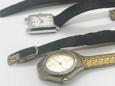 LOT 48: Vintage Watch/Clock Collection: Lady Elgin and More!