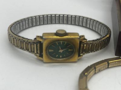 LOT 48: Vintage Watch/Clock Collection: Lady Elgin and More!
