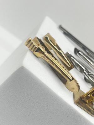 LOT 50: 12K Gold Filled Cufflinks, Sterling Silver Tie Pins and More!