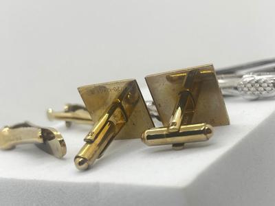 LOT 50: 12K Gold Filled Cufflinks, Sterling Silver Tie Pins and More!