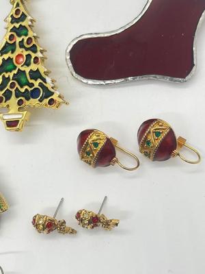 LOT 56: Holiday Jewelry Collection - Earrings, Bracelet and More!