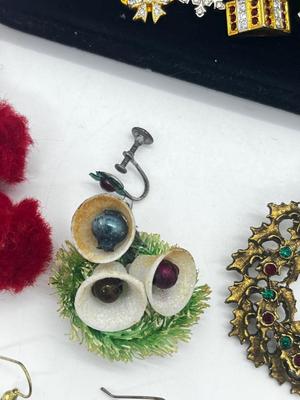 LOT 56: Holiday Jewelry Collection - Earrings, Bracelet and More!