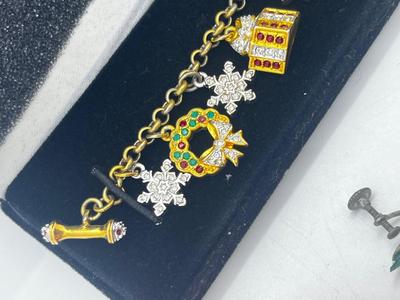 LOT 56: Holiday Jewelry Collection - Earrings, Bracelet and More!