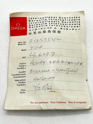 LOT 83: Vintage Omega Watch