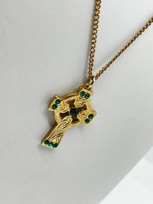 LOT 88: Pretty Celtic Cross on 18" Chain