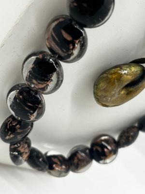 LOT 99: Assorted Chunky Earth Toned Necklaces