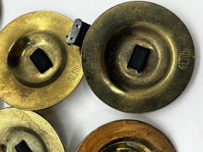 LOT 102: Finger Cymbals and Unique Leather Bracelet