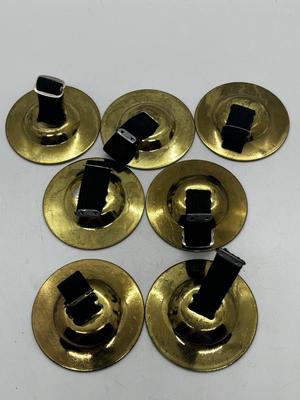 LOT 102: Finger Cymbals and Unique Leather Bracelet