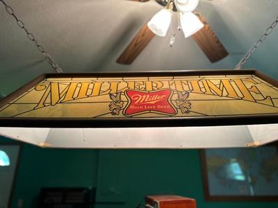 Millertime Pool Table Light