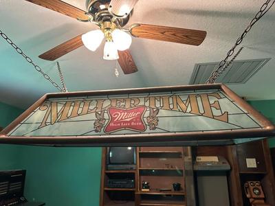 Millertime Pool Table Light