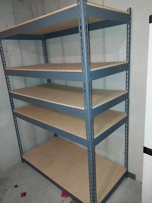 FIVE SHELF HEAVY DUTY SHELVING