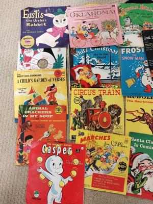 MOSTLY CHILDRENS 45 RECORDS