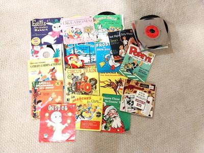 MOSTLY CHILDRENS 45 RECORDS
