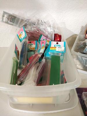 RIBBONS AND WIGS FOR DOLLS