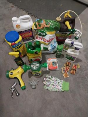 YARD AND GARDEN CHEMICLES AND SUPPLIES