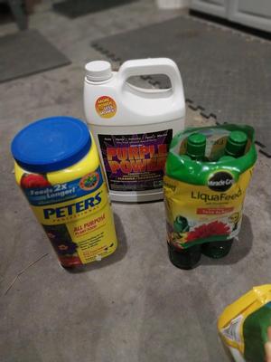 YARD AND GARDEN CHEMICLES AND SUPPLIES