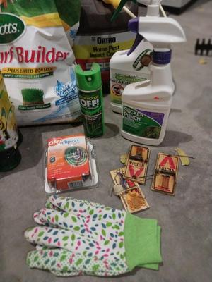 YARD AND GARDEN CHEMICLES AND SUPPLIES
