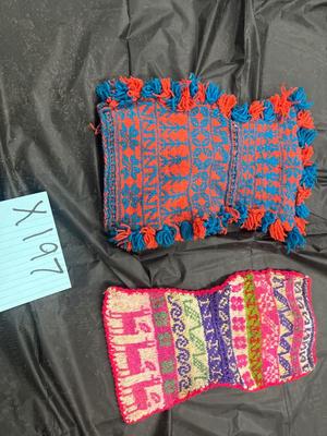 Small handmade medicine bags