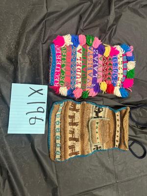 Small handmade medicine bags