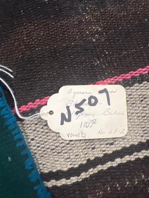 Hand woven blanket
