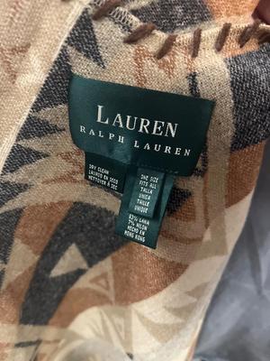 Ralph Lauren poncho