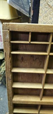 Letterset Tray Hamilton Wooden Printer's Drawer 33" long