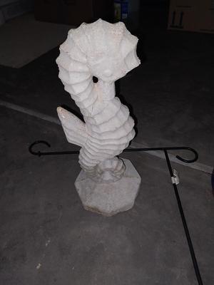 NICE YARD ART AND PLANT STICK HOLDERS