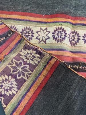 Two handmade textiles