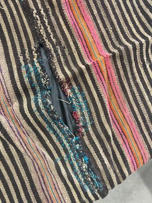 Two handmade textiles