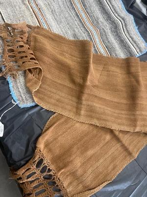 Two handmade textiles