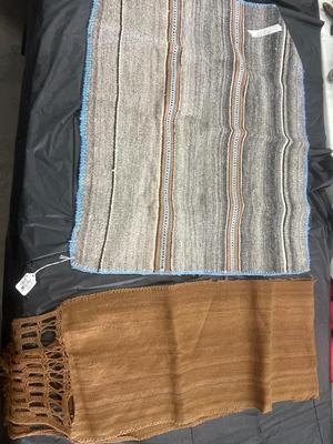 Two handmade textiles