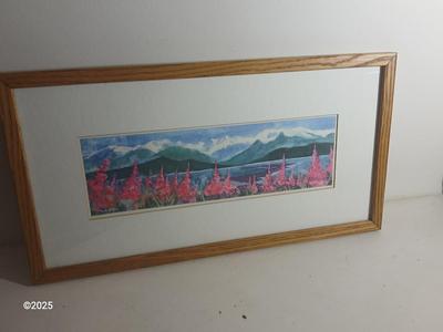 Wall Art - Watercolor "Summer" Signed and dated
