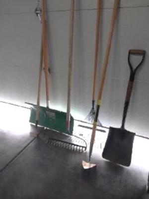 YARD TOOLS AND SNOW SHOVAL