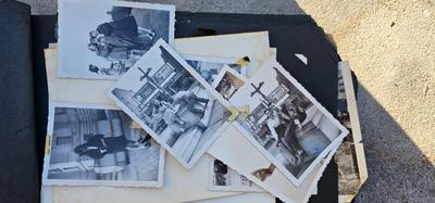 Vintage Photo album, dancing, beach, vacation 1930s to 50s