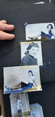 Vintage Photo album, dancing, beach, vacation 1930s to 50s