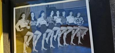 Vintage Photo album, dancing, beach, vacation 1930s to 50s
