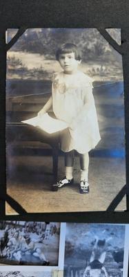 Vintage Photo album, dancing, beach, vacation 1930s to 50s