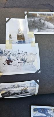 Vintage Photo album, dancing, beach, vacation 1930s to 50s