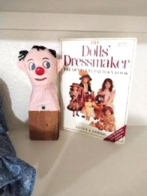 VINTAGE DOLLS AND BOOK