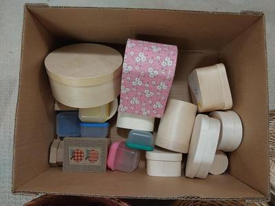 CRAFTING BASKETS AND CANTAINERS