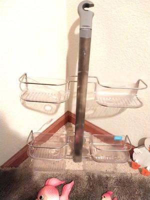 THROWRUG-SHOWER HOLDER-3 WALL HUNG FISH