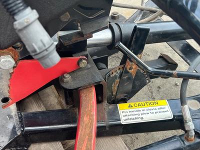 Hinker plow, harness, and wiring