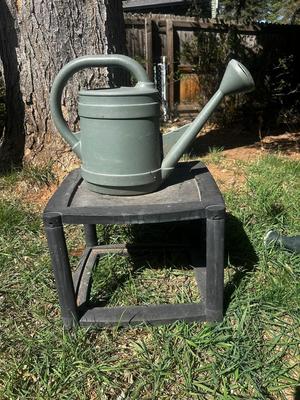 Garden Table & Garden Water Pitcher