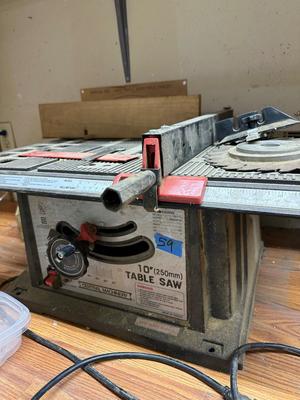 10” Table Saw